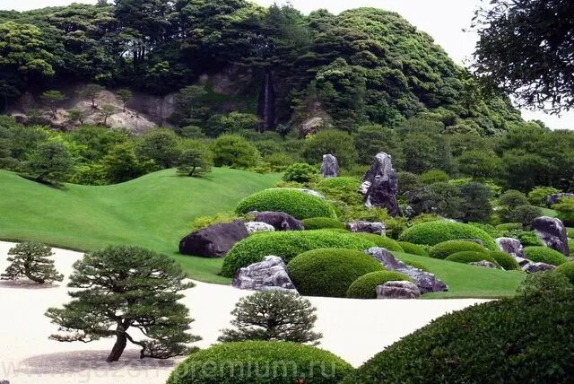 Японский сад на дачной территории